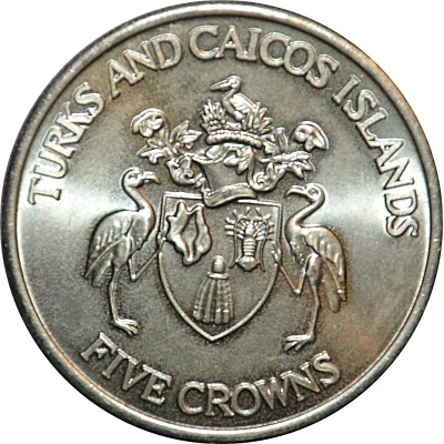 5 Crowns - Elizabeth II 1992 Olympic Games front