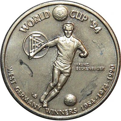 5 Crowns World Cup winners - West Germany ND back