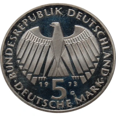 5 Deutsche Mark Frankfurter Nationalversammlung front