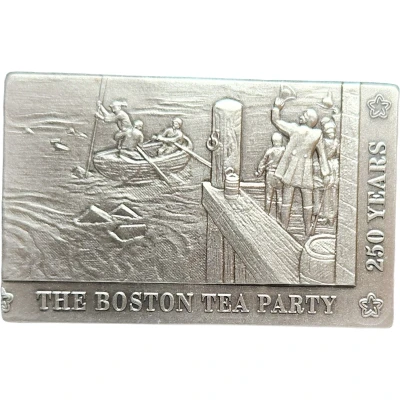 5 Dollars Boston Tea Party back