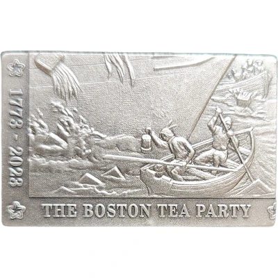 5 Dollars Boston Tea Party back