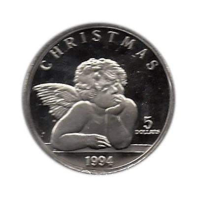 5 Dollars Christmas - Cherub back