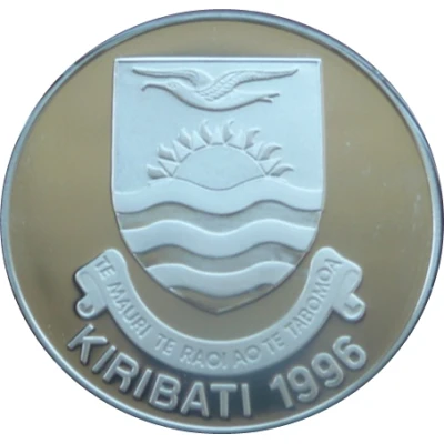 5 Dollars Discoverer of Kiribati front