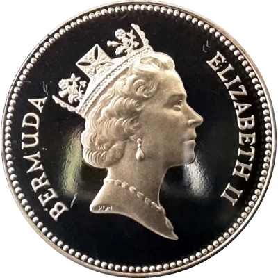 5 Dollars - Elizabeth II 3rd portrait front