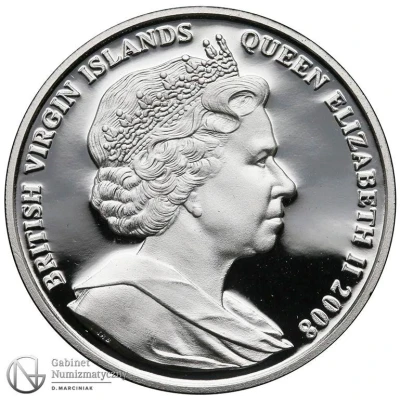 5 Dollars - Elizabeth II Britannia front