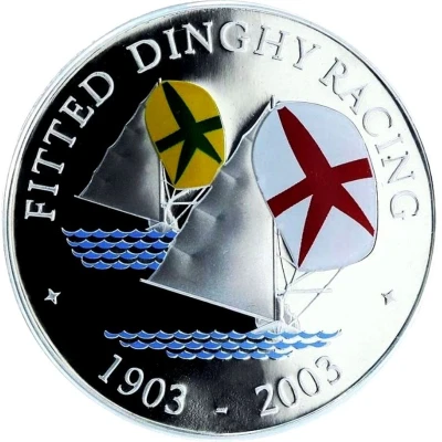 5 Dollars - Elizabeth II Fitted Dinghy Racing back