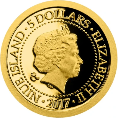 5 Dollars - Elizabeth II Jablonec nad Nisou front