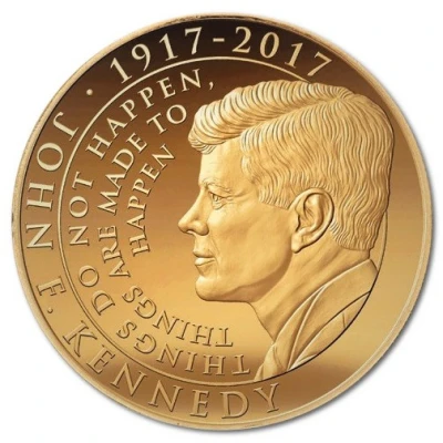 5 Dollars - Elizabeth II John F. Kennedy back