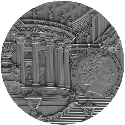 5 Dollars - Elizabeth II Renaissance front