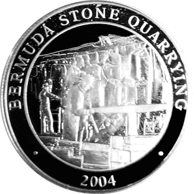 5 Dollars - Elizabeth II Stone Quarry back