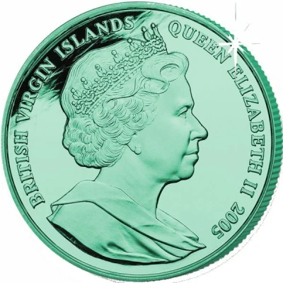 5 Dollars - Elizabeth II Swan front