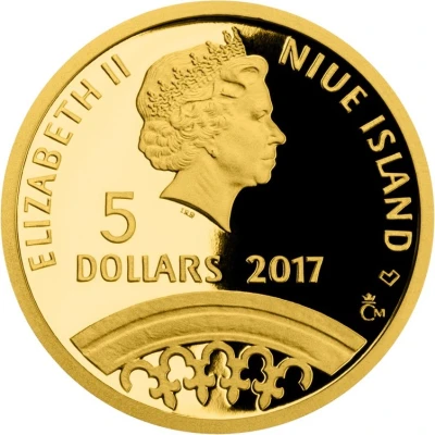 5 Dollars - Elizabeth II Zdeněk Lev of Rožmitál front