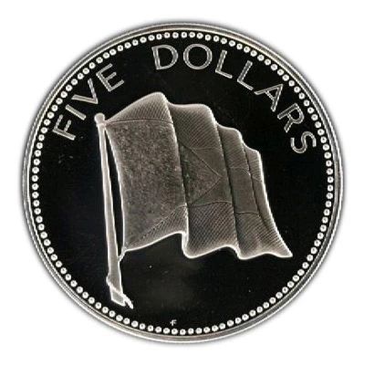 5 Dollars - Elizabeth II back