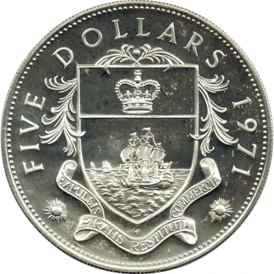 5 Dollars - Elizabeth II back