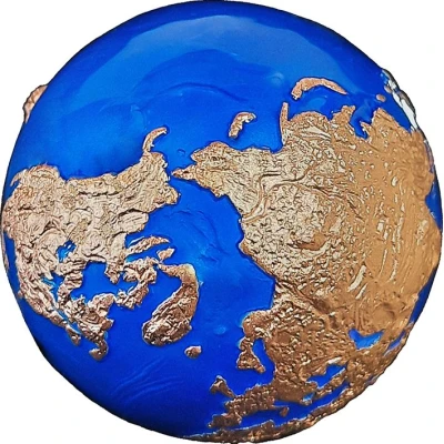 5 Dollars Endangered Earth - Blue Marble Planet back