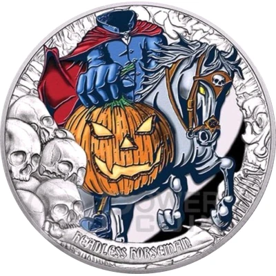 5 Dollars Headless Horseman back