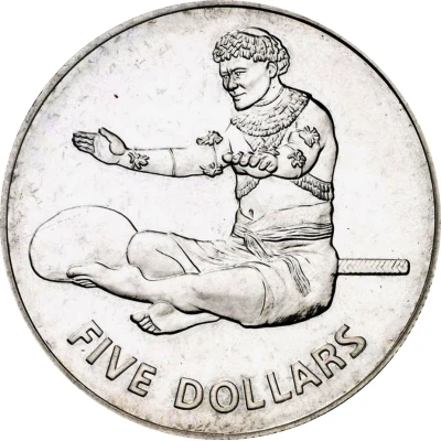 5 Dollars Independence back