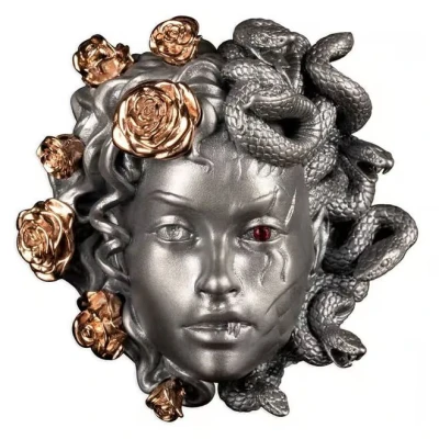 5 Dollars Medusa back