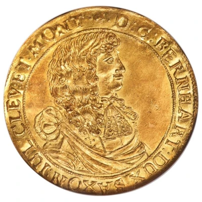 5 Ducats - Bernhard II front