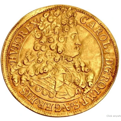 5 Ducats - Charles III front