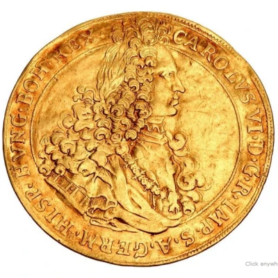 5 Ducats - Charles III front