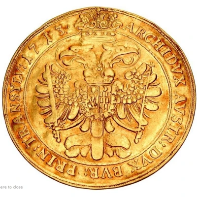 5 Ducats - Charles III back