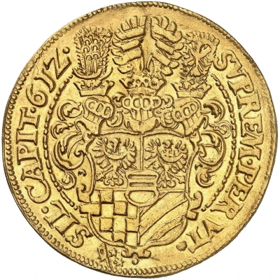 5 Ducats - Charles II back