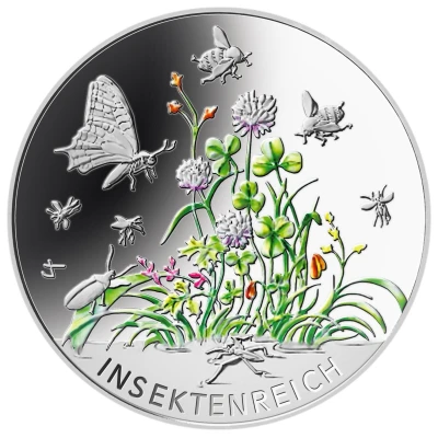 5 Euros Insect Kingdom back