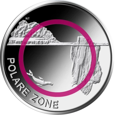 5 Euros Polar Zone back