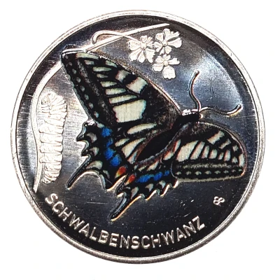 5 Euros Swallowtail back