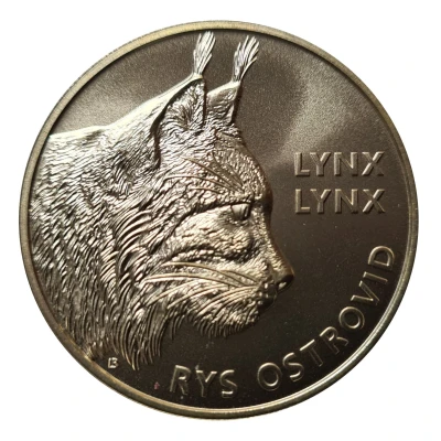 5 Euros The Eurasian lynx back