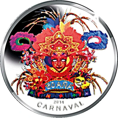 5 Florins Carnival back