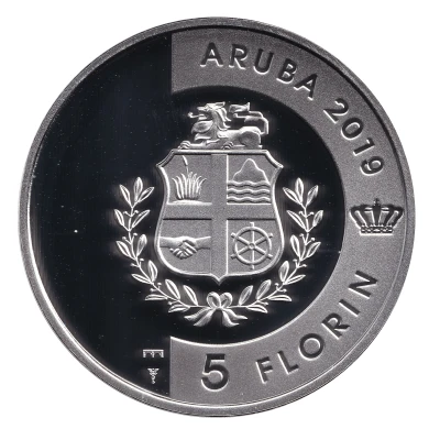 5 Florins Turtuga front