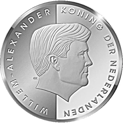 5 Florins - Willem-Alexander Investiture front