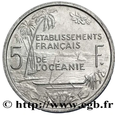 5 Francs Essai back