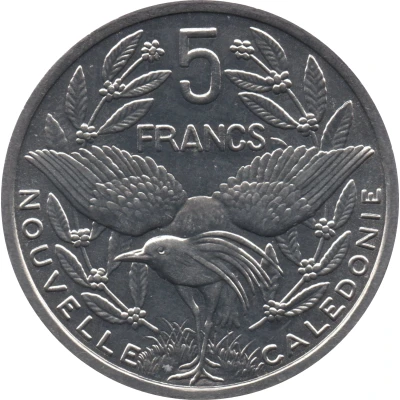 5 Francs IEOM back