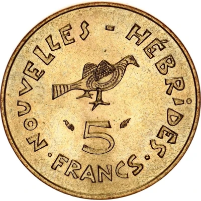 5 Francs IEOM back