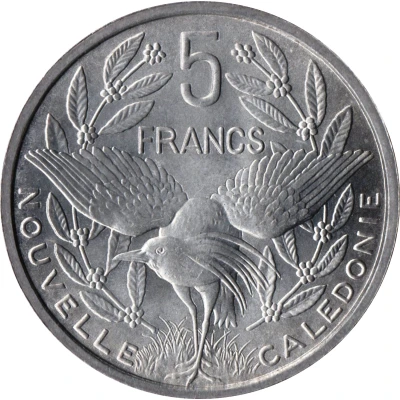 5 Francs Union française back