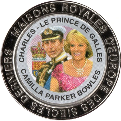 5 Francs United Kingdom - Prince Charles and Camilla Parker Bowles back