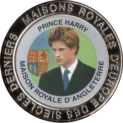 5 Francs United Kingdom - Prince Harry back