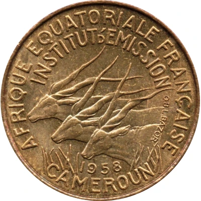 5 Francs front