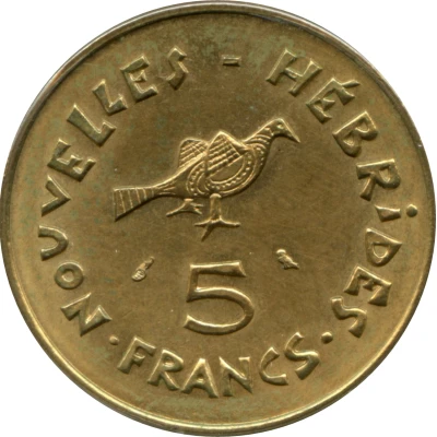 5 Francs back