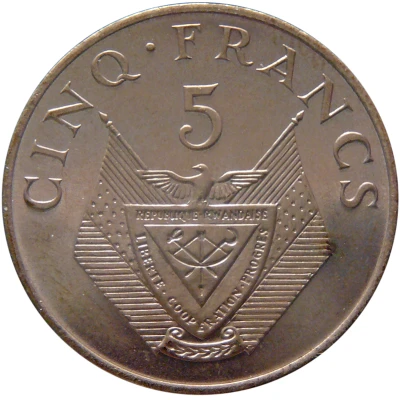 5 Francs front