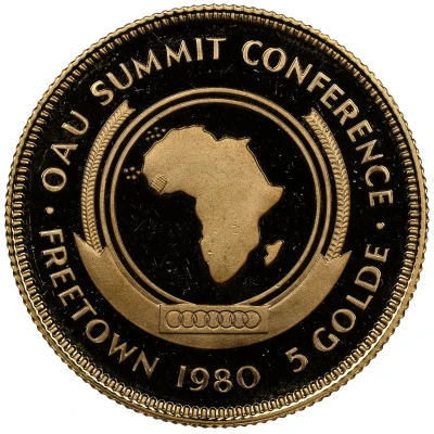 5 Golde O.A.U. Summit Conference back