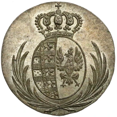 5 Groszy - Frederick Augustus I I.S. front