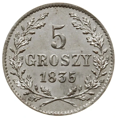 5 Groszy back