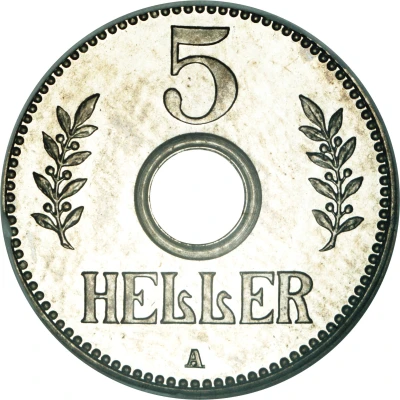 5 Heller - Wilhelm II back