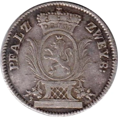 5 Kreuzer - Christian IV front