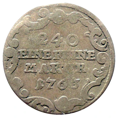 5 Kreuzer - Henry VIII of Bibra back