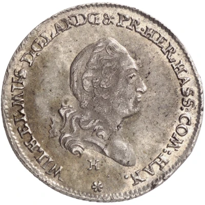 5 Kreuzers - William IX front